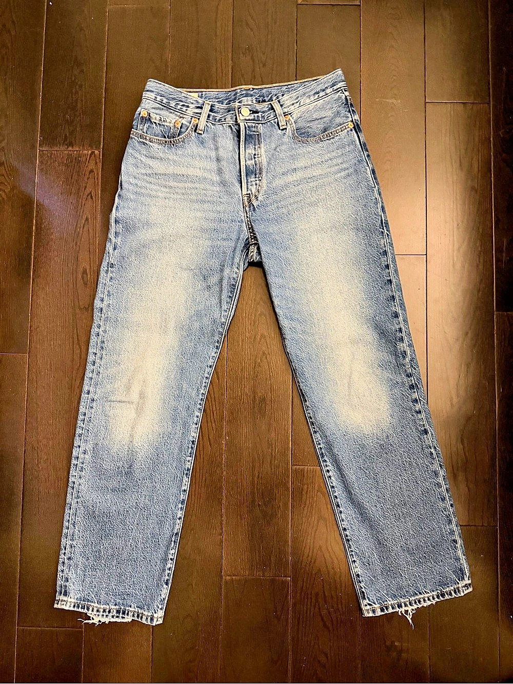 Levi's 501 Straight Leg Jeans Waist 28 Length 30 Blue vintage style